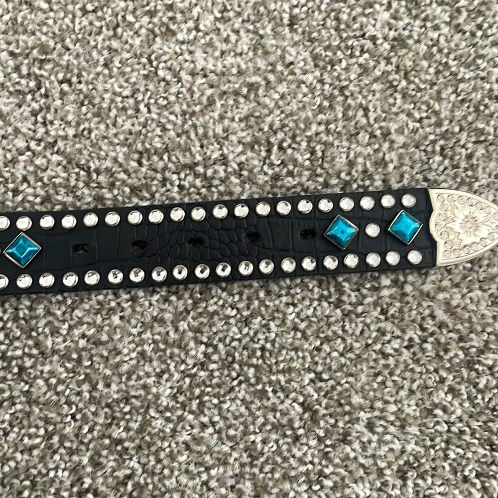 Country Rhinestone Belt - Picture 3 of 5